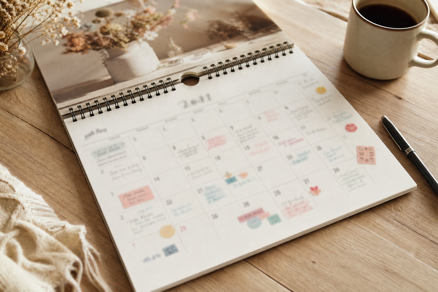 Calendrier 2011 personnalisé à créer sans dépenser un centime — image à la une